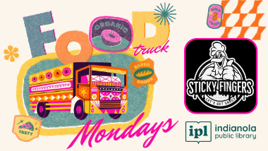 Food truck Mondays at the Library