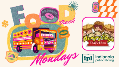 Food truck Mondays at the Library