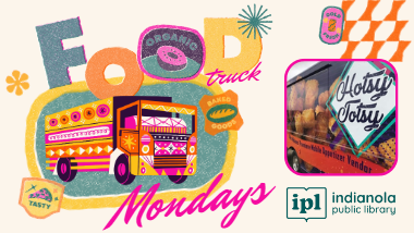 Food truck Mondays at the Library