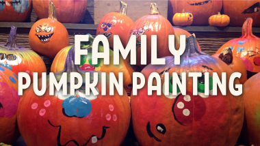 Family Pumpkin Painting